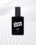 SAVAGE perfume bottle by The Sixth Scent with sleek design and transparent glass showcasing the fragrance inside.